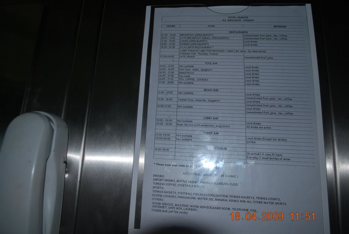 imagini hotel ADAKULE