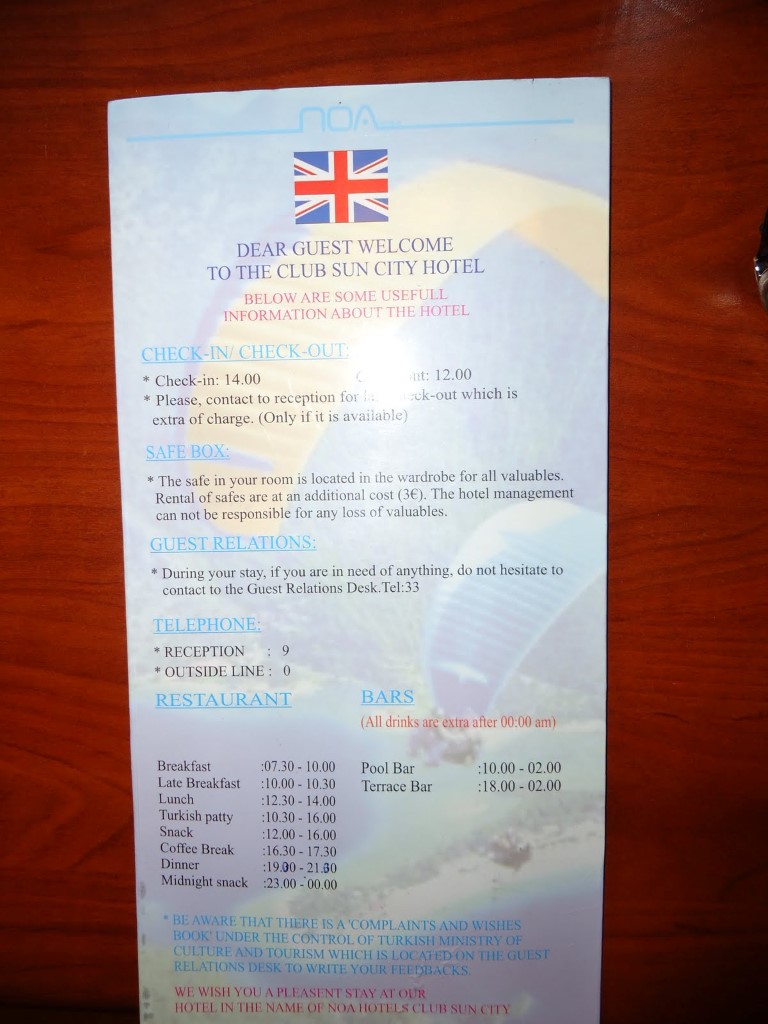 imagini hotel OLUDENIZ